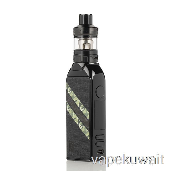طقم بدء التشغيل Lost Vape BTB 100W، نظام جراب Vape Camo باللون الأسود العتيق